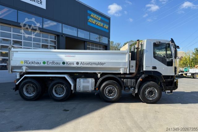 Tipper truck IVECO 500 8x4 Kipper Bordmatik