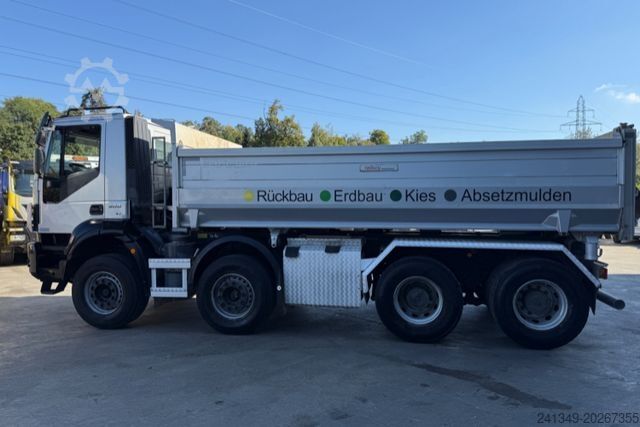 Tipper truck IVECO 500 8x4 Kipper Bordmatik