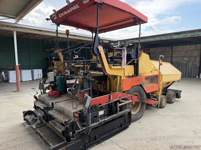Wheeled asphalt paver Dynapac F121-4W (VB 805 TV)
