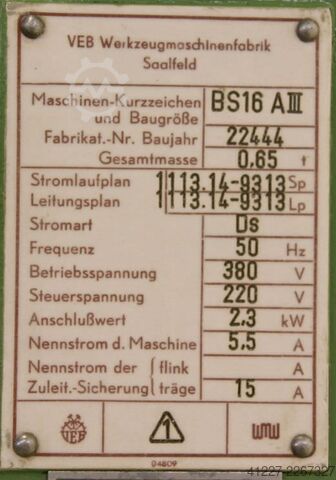 Bohrautomat MK3 WMW BS16AIII