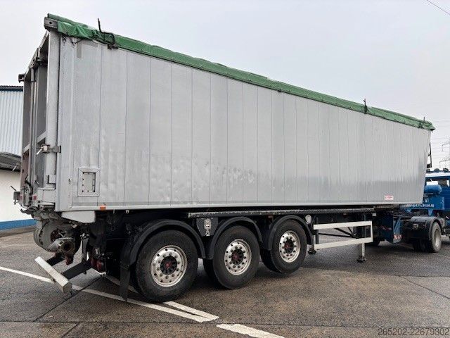 Kipper Auflieger KEMPF Kempf Alukastenmulde 3x9t mit Schleuse, 56 cbm