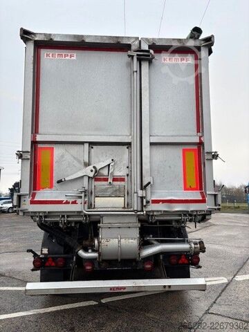 Kipper Auflieger KEMPF Kempf Alukastenmulde 3x9t mit Schleuse, 56 cbm