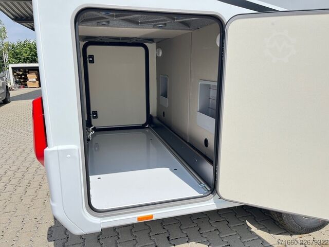 Teilintegriertes Wohnmobil BÜRSTNER Campeo TD 691 G Hubbett