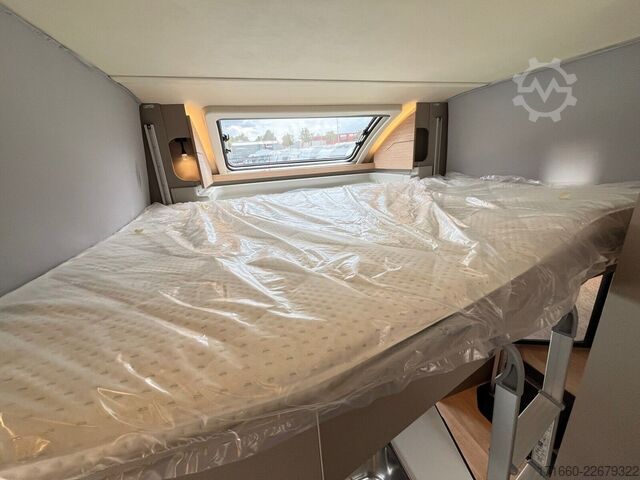 Teilintegriertes Wohnmobil BÜRSTNER Campeo TD 691 G Hubbett