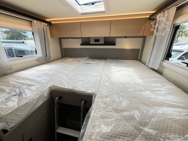 Teilintegriertes Wohnmobil BÜRSTNER Campeo TD 691 G Hubbett