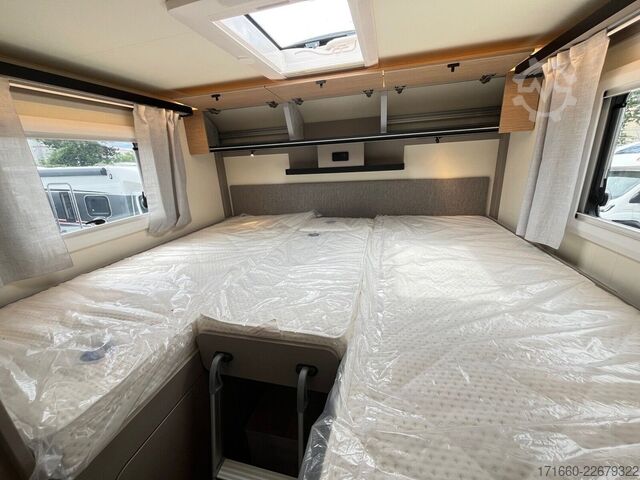 Teilintegriertes Wohnmobil BÜRSTNER Campeo TD 691 G Hubbett