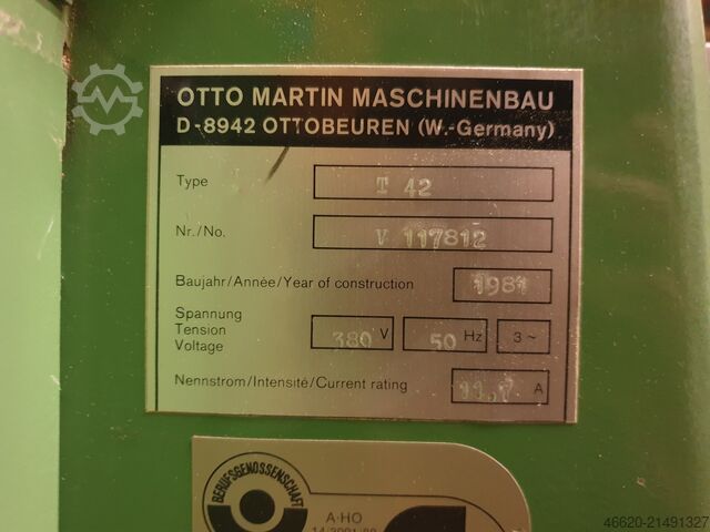 Dickenhobelmaschine Martin T 42