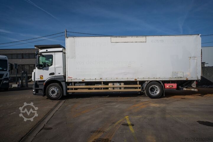 Box body Mercedes-Benz ANTOS 1827-E6 +DHOLLANDIA 2T.