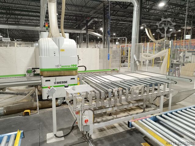 Flexibel CNC-Bearbeitungszentrum BIESSE Skipper 100