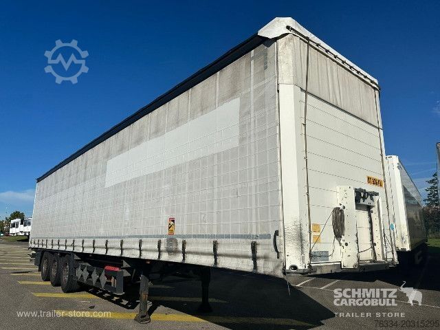 Open semitrailer with tarp Schmitz Cargobull Semitrailer Curtainsider Standard