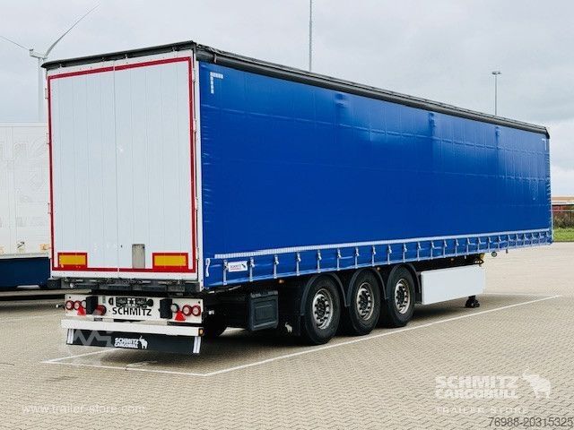 Open semitrailer with tarp Schmitz Cargobull Curtainsider Standard Getränke