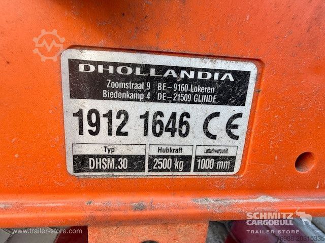 Box semitrailer Schmitz Cargobull Trockenfrachtkoffer Standard Rolltor Ladebordwand