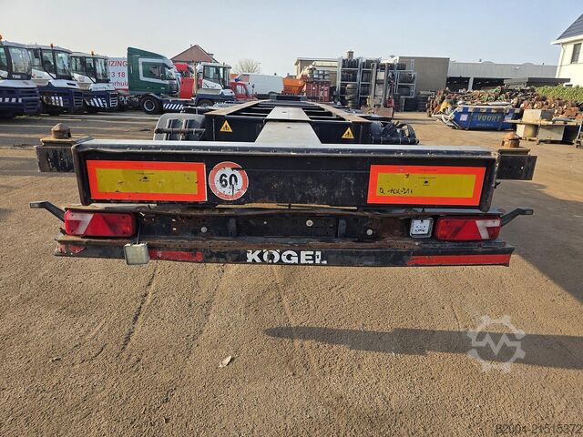 Transport von Containern KÖGEL S24-2 | SAF DISC. | LIFT AXLE.