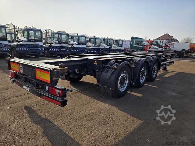 Transport von Containern KÖGEL S24-2 | SAF DISC. | LIFT AXLE.