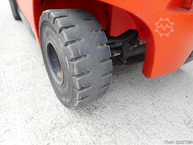 4-wheel forklift Linde H30D-01 Triplex + SS + ZV