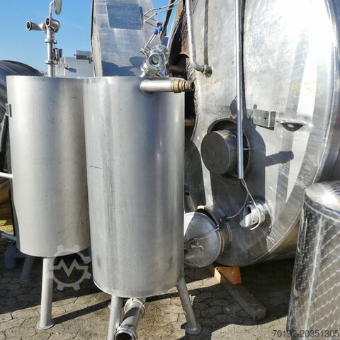 60 Liter Rückkühler aus V2A Schwarz 7859