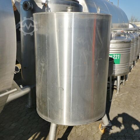 1000 Liter Rückkühler aus V2A Schwarz 7858