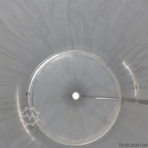 1285 Liter heiz-/kühlbarer Behälter / spitzkonischer Gärtank aus V2A 8631