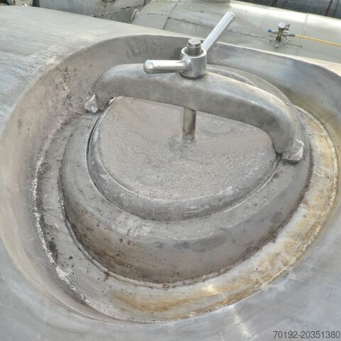 10000 Liter Druckbehälter aus V2A mit vollverschweißtem Isoliermantel ABAB Allgemeine Behälter- u. Apparate Bau 7181