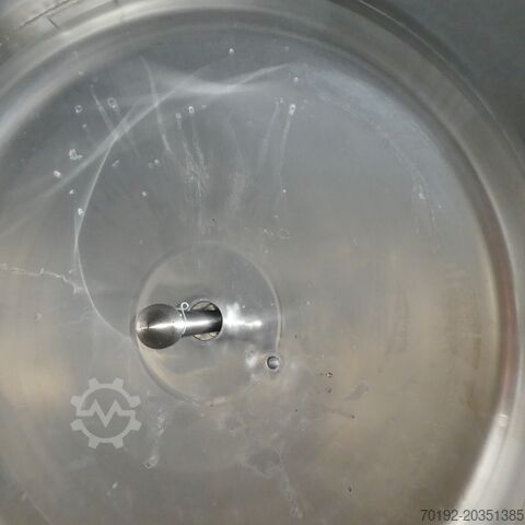 Ungebrauchter 1100 Liter heiz-/kühlbarer Druckbehälter aus V2A Speidel 12834