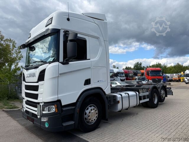 Wechselfahrgestell LKW SCANIA R450 BDF 6x2*4/LENKACHSE/Standklima/2xTank