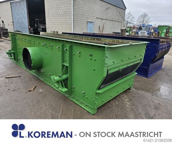 Siebmaschine Främbs & Freudenberg 14/50-2 + 16/50-2  Screening machine Främbs & Freudenberg 14/50-2 + 16/50-2