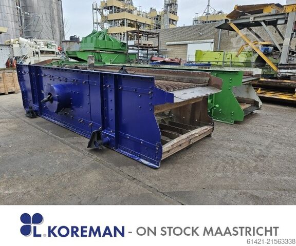 Siebmaschine Främbs & Freudenberg 14/50-2 + 16/50-2  Screening machine Främbs & Freudenberg 14/50-2 + 16/50-2