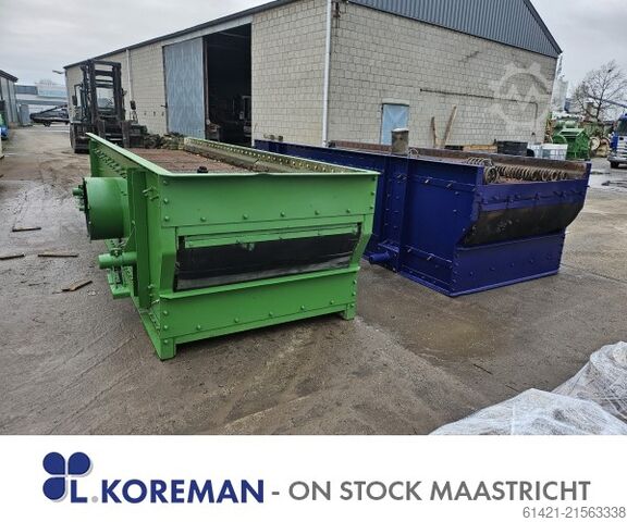 Siebmaschine Främbs & Freudenberg 14/50-2 + 16/50-2  Screening machine Främbs & Freudenberg 14/50-2 + 16/50-2