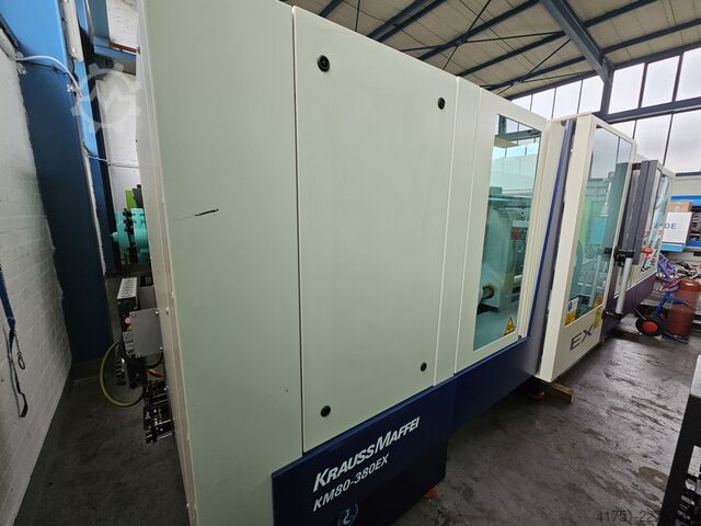 Injection molding machine KraussMaffei KM 80-380 EX