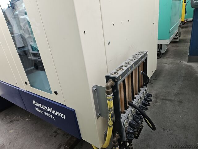 Injection molding machine KraussMaffei KM 80-380 EX