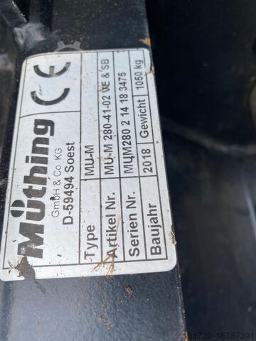 Mulcher Müthing Mulchgerät MU-M 280