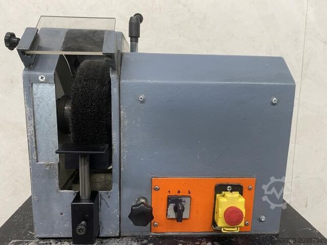 Bürstenentgratmaschine, Bürstenentgrater, Bürstenmaschine vermutlich BAUER