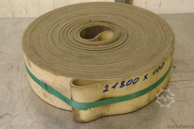 Förderbandgurt Breite 100 mm Gummi 100 x 21.800 mm