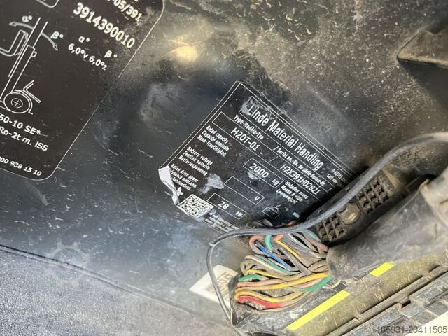 Treibgasstapler Linde H20T-01