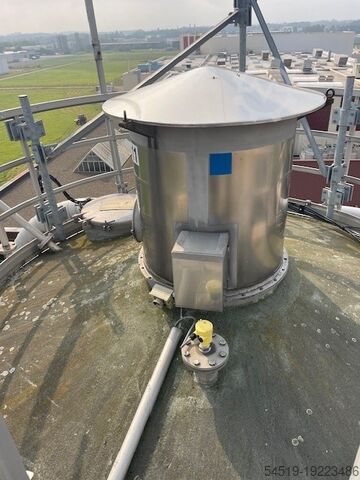 24 x 190 m³ Silos aus Aluminium ø 3.500 Ellimetal 