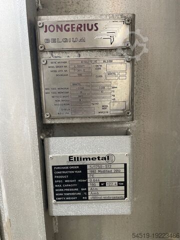 24 x 190 m³ Silos aus Aluminium ø 3.500 Ellimetal 