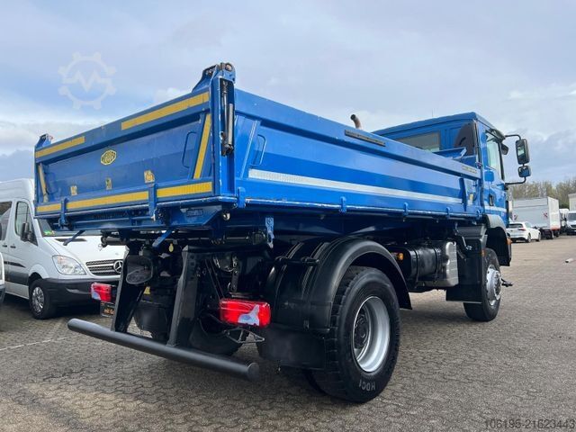 Three-sided tipper truck MAN TGM 18.290 4x4 Allrad *Meiller Kipper*1-Hand*