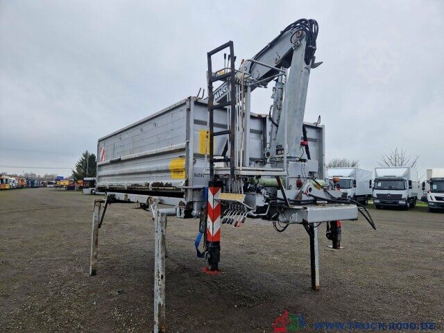 Kipper LKW Meiller 3. S. Kipper Wechselaufbau MKG Kran HLK 66