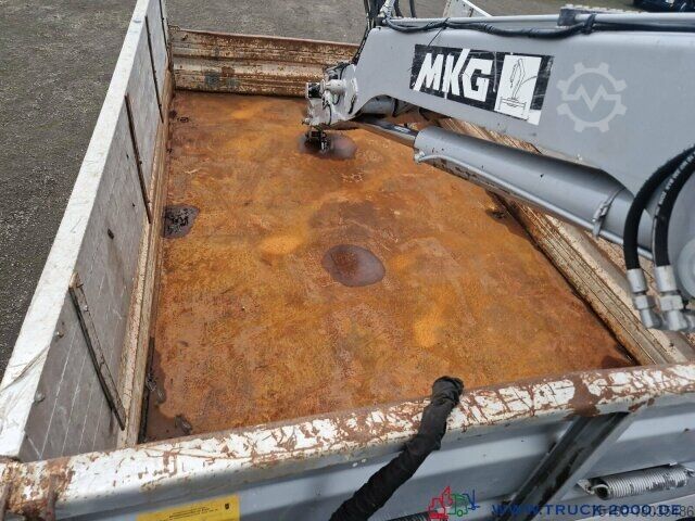 Kipper LKW Meiller 3. S. Kipper Wechselaufbau MKG Kran HLK 66