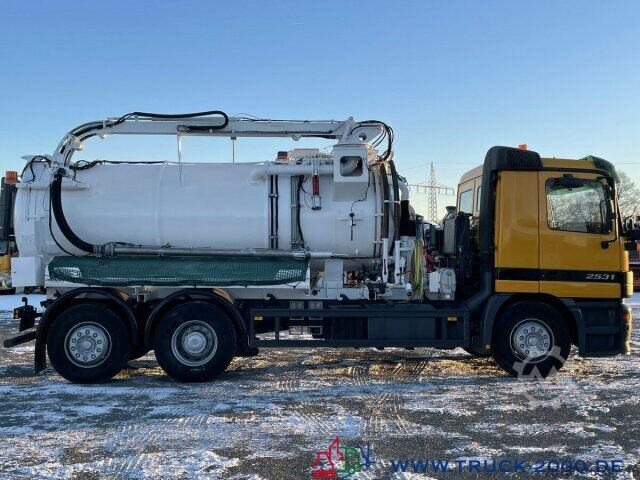 Vacuum tank truck Mercedes-Benz 2631 Assmann Hochdruck Saugspüler 9000 l. Tank