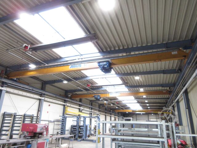 Kranhimmel Kran Hallenkran Spur 14260mm ABUS Hallenkran Brückenkran Kran ELV 5t ELK 5000Kg 5t Funk Portalkran Kran
