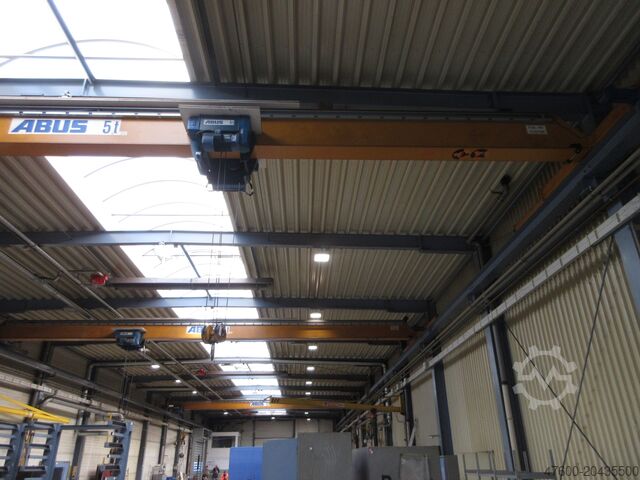 Kranhimmel Kran Hallenkran Spur 14260mm ABUS Hallenkran Brückenkran Kran ELV 5t ELK 5000Kg 5t Funk Portalkran Kran