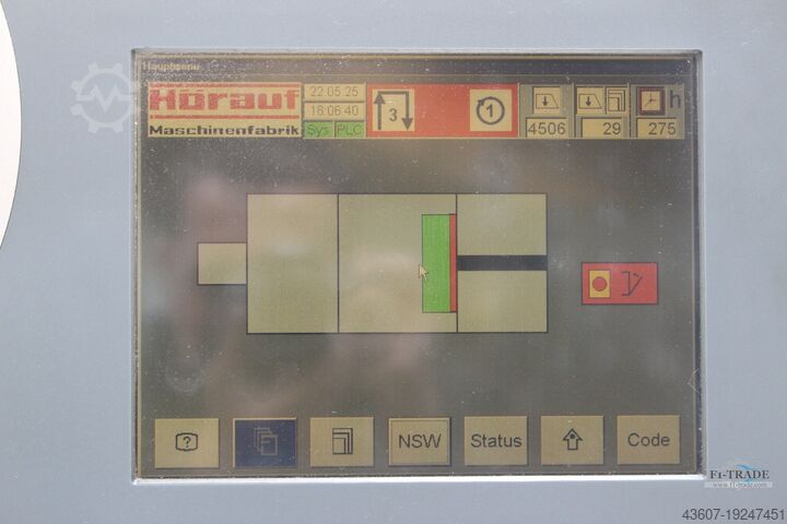 Three Knife Trimmer Hörauf SN-140 Demand