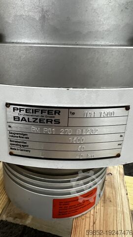 Vakuumpumpe Pfeiffer TPH 1500