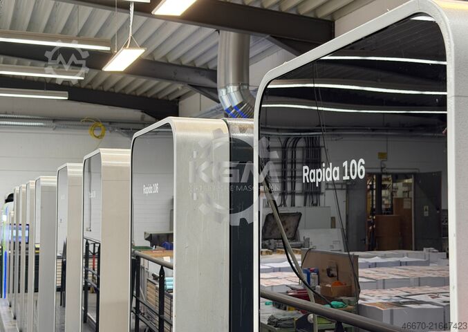 Offsetdruckmaschine Koenig & Bauer Rapida 106 X -8 + L