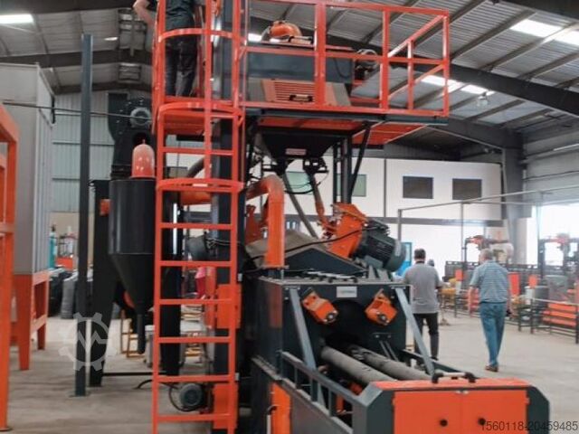 Strahlanlage für Gasflaschen CETINGIL Gas Cylinder Shot Blasting Machine