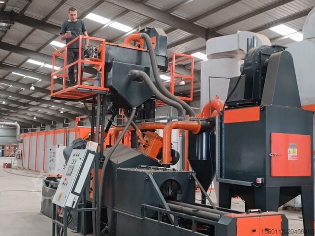 Strahlanlage für Gasflaschen CETINGIL Gas Cylinder Shot Blasting Machine