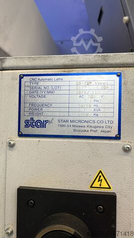 Stangenautomat Star SB-20R Typ G