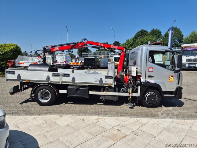 LKW mit Pritsche (offen) Renault D 7.5 - HIAB FASSI F32
