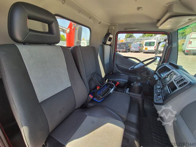 LKW mit Pritsche (offen) Renault D 7.5 - HIAB FASSI F32